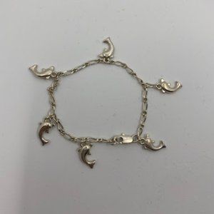 Custom-made Dolphin Chain Bracelet